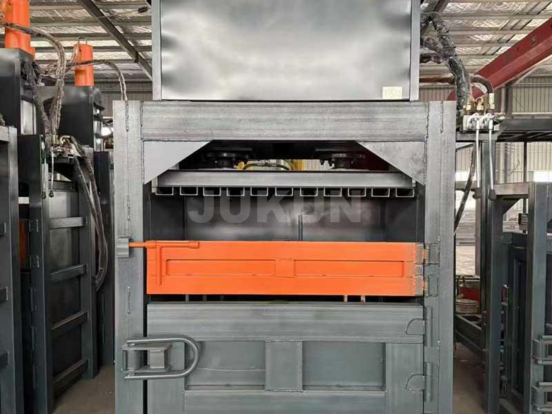 Waste Transformation Plastic Baling Process