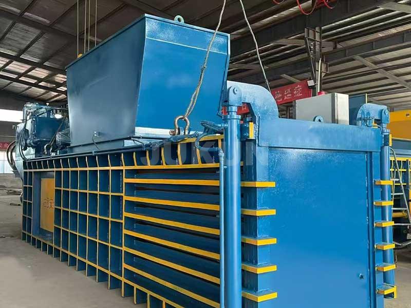 Waste transformation Baler operation diagram