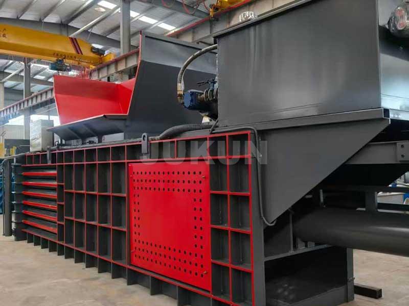 Space Optimization Baled Cardboard Storage