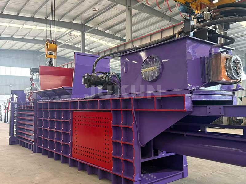 Continuous Recycling Workflow Balers High Volume Conveyor System